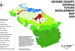 Map Of Oconee County