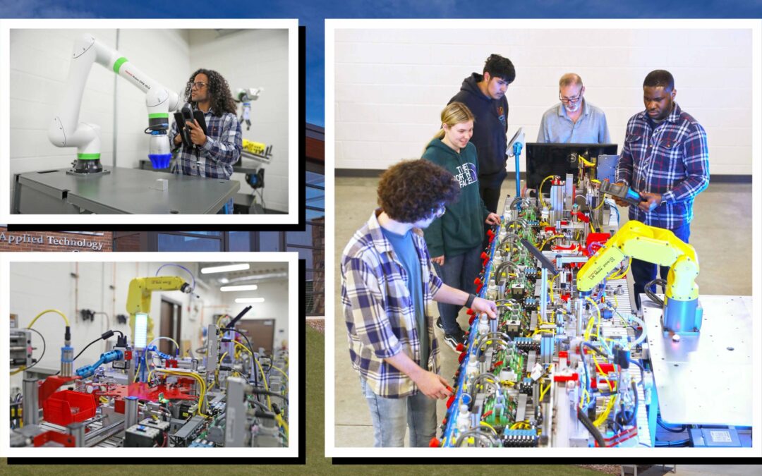 Lanier Tech Students Learn Skills in Artificial Intelligence & Automation