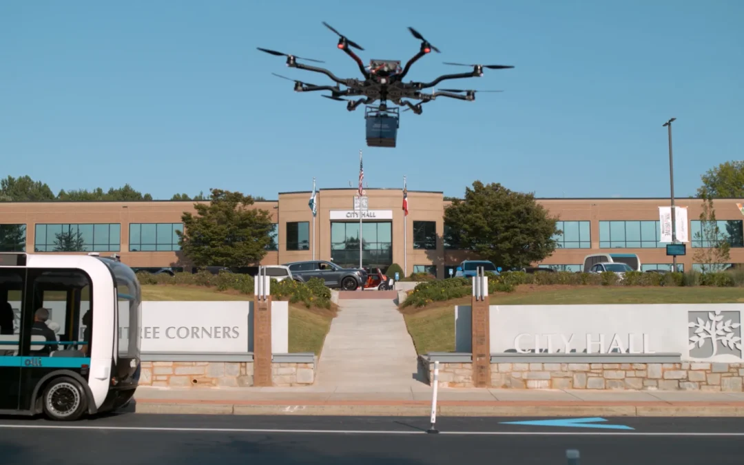 How a Tech Park in Metro Atlanta Grew Into Its Own City